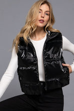 Load image into Gallery viewer, Shiny Puffer Vest
