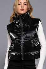 Load image into Gallery viewer, Shiny Puffer Vest
