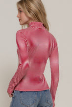 Load image into Gallery viewer, Striped Turtleneck

