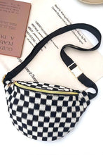Load image into Gallery viewer, Checkered Crossbody Sling Bag
