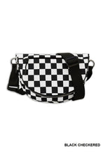 Load image into Gallery viewer, Checkered All Night Festival Bag
