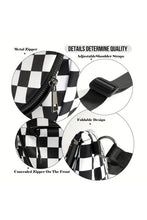 Load image into Gallery viewer, Checkered All Night Festival Bag
