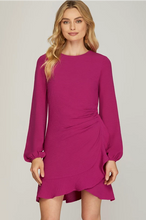 Load image into Gallery viewer, Carlita Dress in Pink Berry
