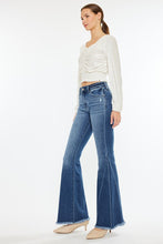 Load image into Gallery viewer, KanCan Cleo Mid Rise Flare Denim
