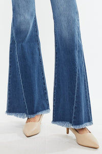 KanCan Cleo Mid Rise Flare Denim