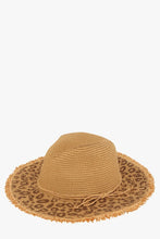 Load image into Gallery viewer, Leopard Print Fedora Hat
