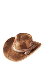 Load image into Gallery viewer, Eloise Vintage Shapeable Cowboy/Fedora Hat
