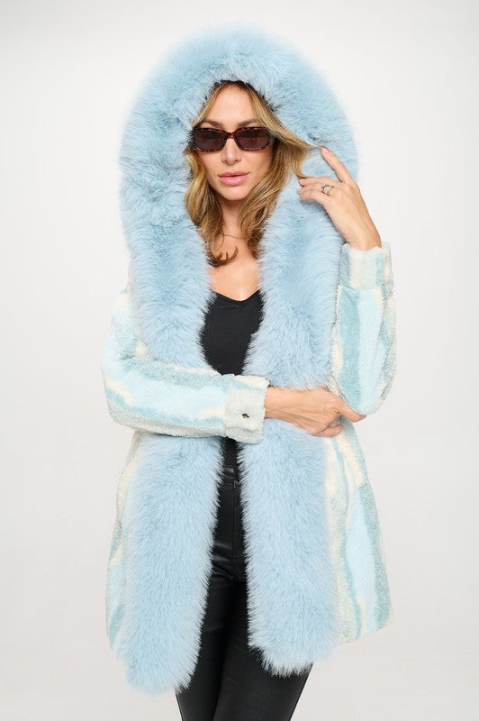 Mia Midi Fur Coat