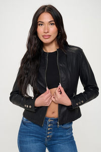 Everyday Vegan Leather Jacket