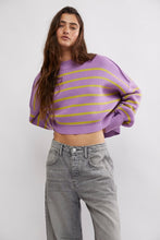 Load image into Gallery viewer, Free People Stripe Easy Street Crop
