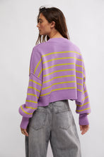 Load image into Gallery viewer, Free People Stripe Easy Street Crop
