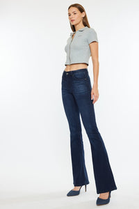 KanCan Trisha Mid Rise Classic Flare Jeans