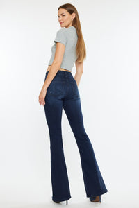 KanCan Trisha Mid Rise Classic Flare Jeans