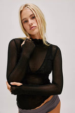 Load image into Gallery viewer, Free People Dance All Night Long Sleeve in Black
