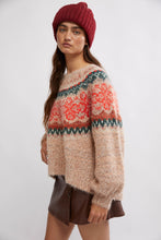 Load image into Gallery viewer, Free People Festive Frost Sweater
