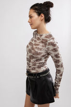 Load image into Gallery viewer, Free People Gold Rush Long Sleeve in Alabaster Combo
