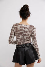 Load image into Gallery viewer, Free People Gold Rush Long Sleeve in Alabaster Combo
