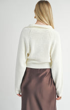 Load image into Gallery viewer, Scarlet Collared Sweater
