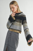 Load image into Gallery viewer, Millie Mixed Yarn Sweater
