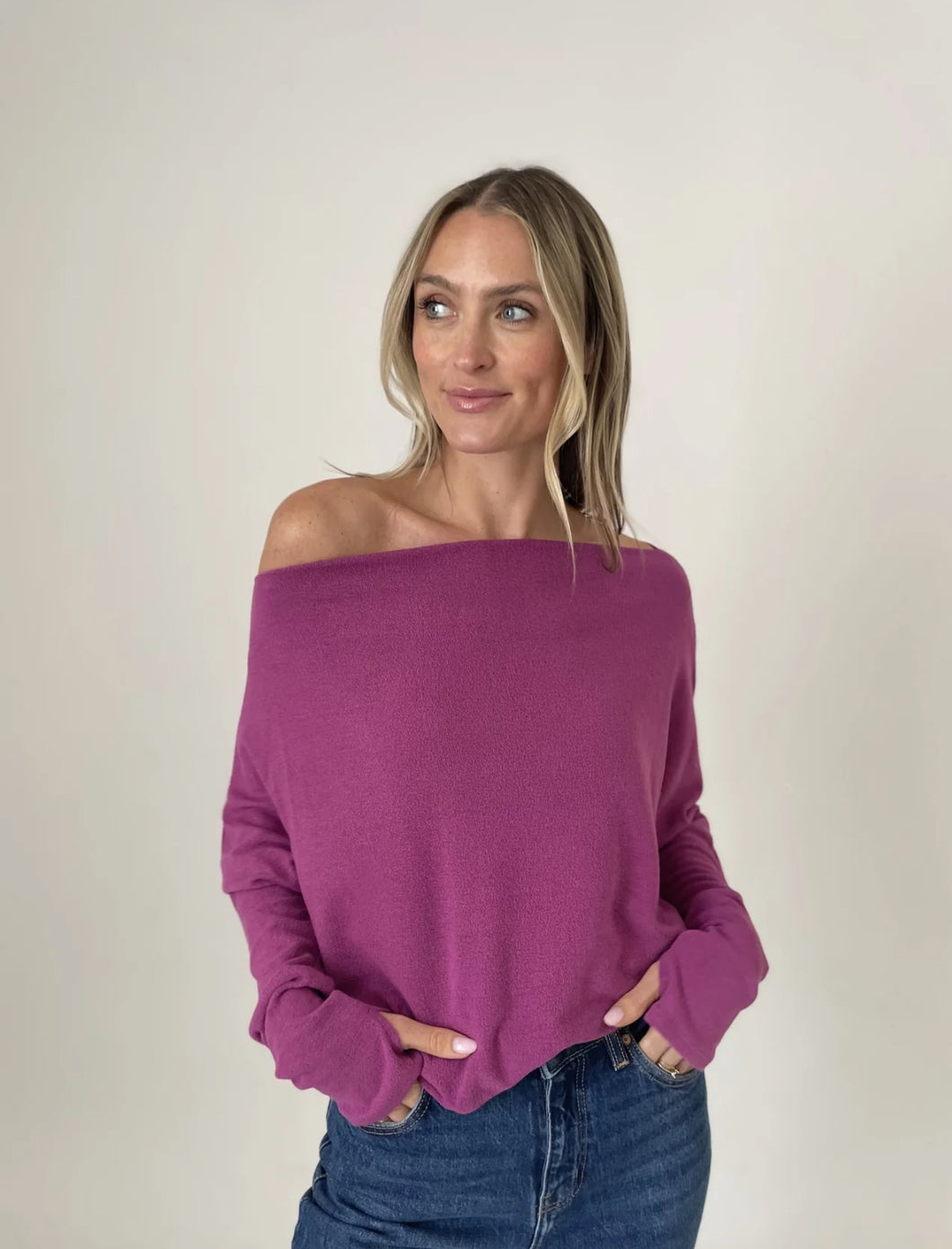 The Anywhere Top in Magenta