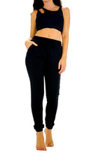 Load image into Gallery viewer, Butter Soft Jogger in Black
