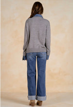 Load image into Gallery viewer, Elan Denim Sweater
