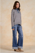 Load image into Gallery viewer, Elan Denim Sweater
