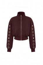 Load image into Gallery viewer, Grommet Sweat Jacket
