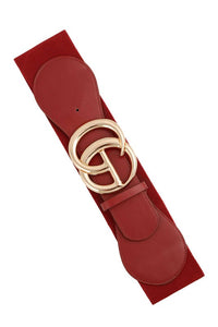 Elastic GG Belt in multiple Colors