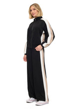 Load image into Gallery viewer, Ariella Tan/Black Scuba Pants
