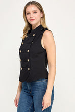 Load image into Gallery viewer, Military Button Vest
