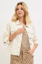Load image into Gallery viewer, Risen Vintage Denim Jacket in Ivory
