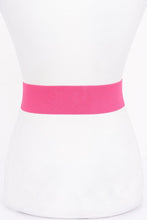 Load image into Gallery viewer, Bow Stretch Belt in Pink &amp; Red
