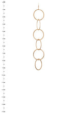 Load image into Gallery viewer, Oversize Long Hoop Drop Earrings
