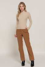 Load image into Gallery viewer, Ribbed Turtleneck in Oatmeal
