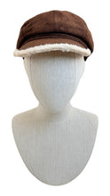 Load image into Gallery viewer, Fur Trim Newsboy Cap
