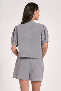 Seersucker Top