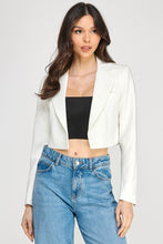 Load image into Gallery viewer, Open Front Crop Jacket
