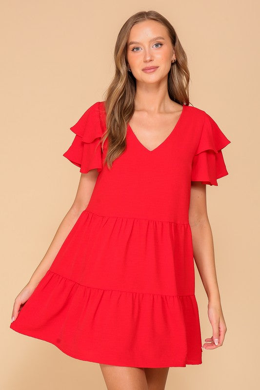 Ruffle Tiered Dress