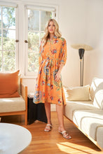 Load image into Gallery viewer, Floral Shirt Dress
