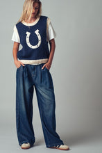 Load image into Gallery viewer, Horseshoe Knit Sweater Vest
