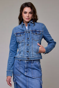 Stretch Trucker Denim Jacket