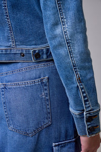 Stretch Trucker Denim Jacket