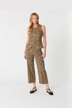 Load image into Gallery viewer, Level 99 Annabelle Leopard Print Crop Wide Leg
