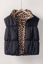 Load image into Gallery viewer, Reversible Leopard Vest
