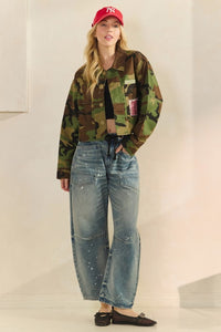 Camo Floral Jacket
