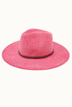 Load image into Gallery viewer, Colette Hat in Camel &amp; Berry
