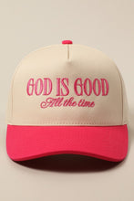 Load image into Gallery viewer, God is Good Embroidered Trucker Hat in 3 Colors
