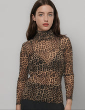 Load image into Gallery viewer, Leopard Mesh Top

