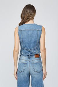Hidden Denim Vest